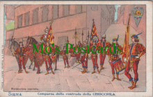 Load image into Gallery viewer, Italy Postcard - Siena, Comparsa Della Contrada Della Chiocciola  SW11082
