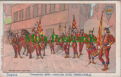 Italy Postcard - Siena, Comparsa Della Contrada Della Chiocciola  SW11082