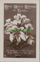 Load image into Gallery viewer, Greetings Postcard - Many Happy Returns of To-Day   SW11086
