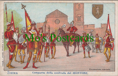 Italy Postcard - Siena, Comparsa Della Contrada Del Montone  SW11100