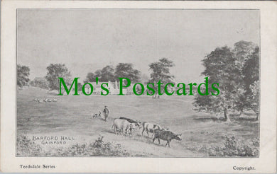 Co Durham Postcard - Gainford, Barford Hall (Barforth Hall) SW11104