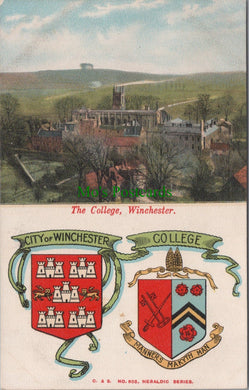 Hampshire Postcard - The College, City of Winchester   HP139