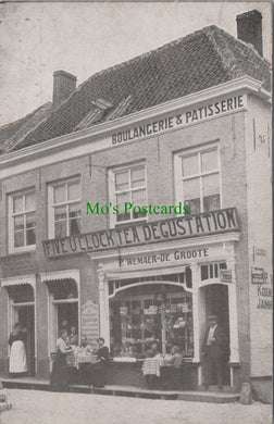 Netherlands Postcard - English Tea Room, Wemaer-De Groote, Sluis-Holland HP144
