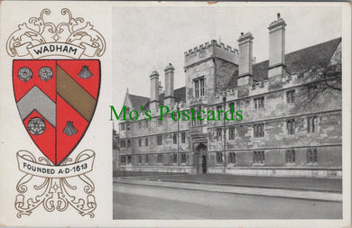 Oxfordshire Postcard - Heraldry, Wadham College, Oxford  HP88