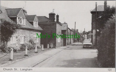 Rutland Postcard - Langham, Church Street   HP96