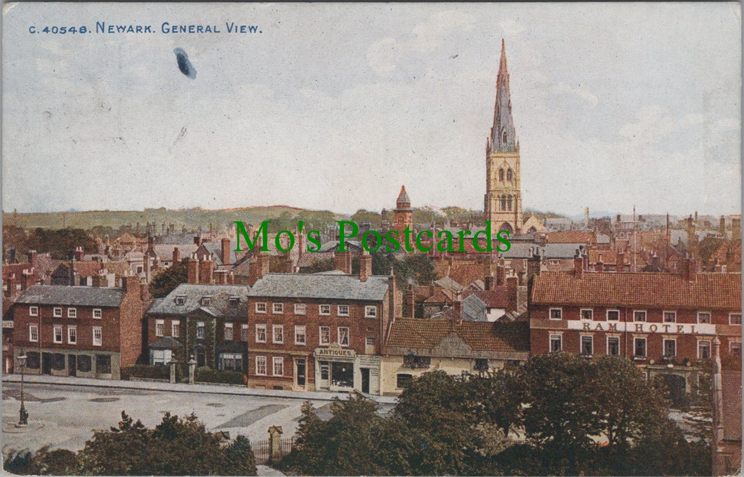 Nottinghamshire Postcard - Newark, General View  HP103