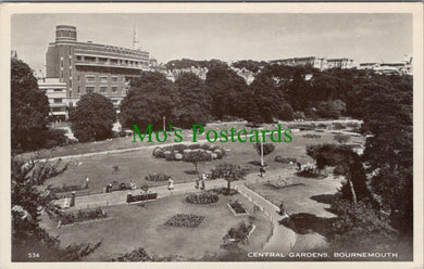Dorset Postcard - Bournemouth Central Gardens  HP105