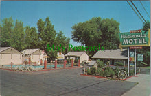 Load image into Gallery viewer, America Postcard - Fosters&#39; Hacienda Motel, California  HP42
