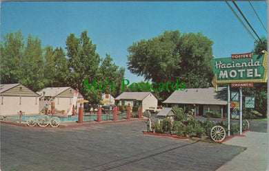 America Postcard - Fosters' Hacienda Motel, California  HP42