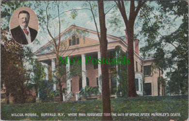 America Postcard - Wilcox House, Buffalo, New York   HP71