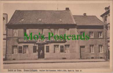 Germany Postcard - Gasthof Zur Krone, Kronen-Lichtspiele SW12473