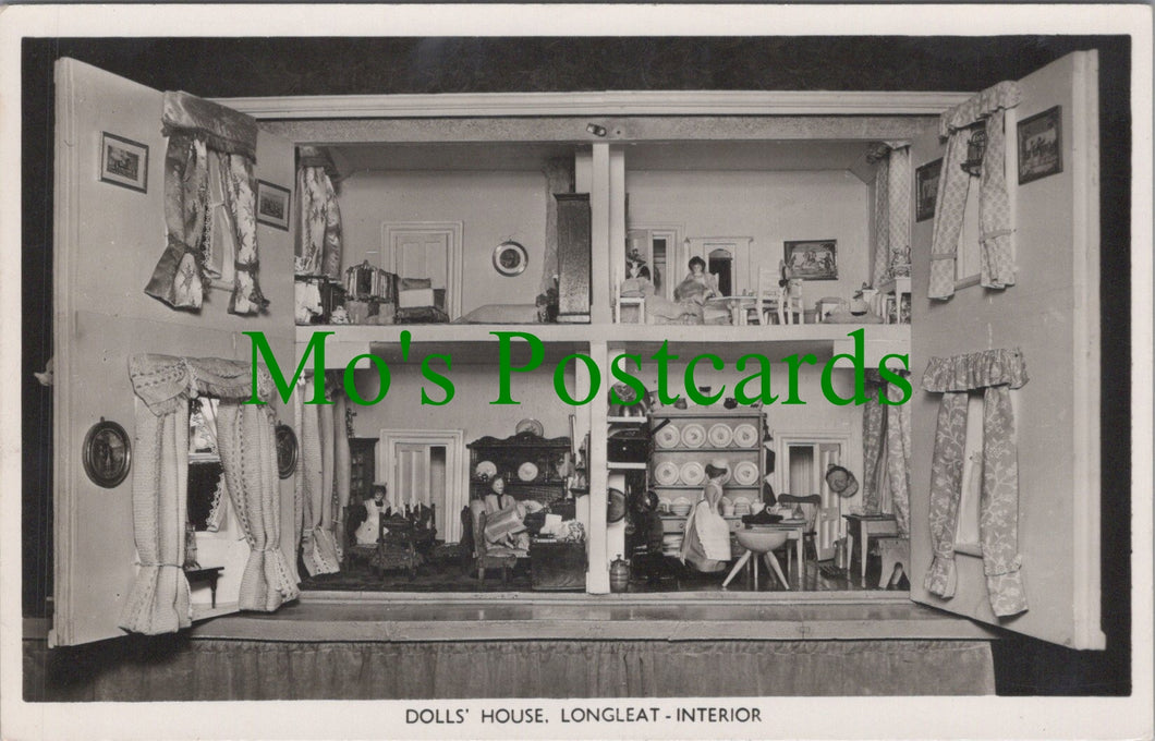 Somerset Postcard - Longleat, Dolls' House Interior  SW12499