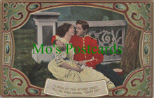 Load image into Gallery viewer, Military Postcard - Soldier and His Young Love  SW12515
