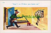 Load image into Gallery viewer, Comic Postcard - Prison / Convict Escape, Prison Warder SW12525
