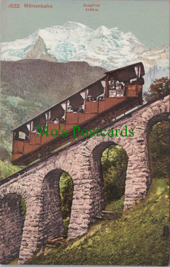 Switzerland Postcard - Murrenbahn, Jungfrau  SW12539
