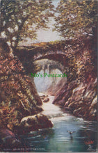 Load image into Gallery viewer, Wales Postcard - Roman Bridges, Bettws-y-Coed  DC990
