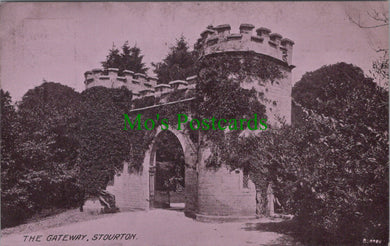 Wiltshire Postcard - The Gateway, Stourton  DC954