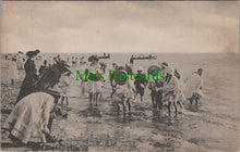Load image into Gallery viewer, Lancashire Postcard - Paddling at St Annes  DC902
