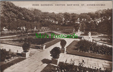 Load image into Gallery viewer, Lancashire Postcard - Rose Gardens, Ashton Gardens, St Annes-On-Sea  DC904
