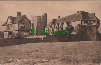 Shropshire Postcard - Stokesay Castle From Churchyard  DC909