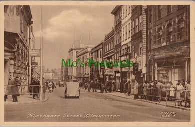 Gloucestershire Postcard - Northgate Street, Gloucester  DC912