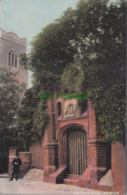 Suffolk Postcard - Wolsey's Gate, Ipswich  DC863