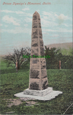 Wales Postcard - Prince Llywelyn's Monument, Builth DC866