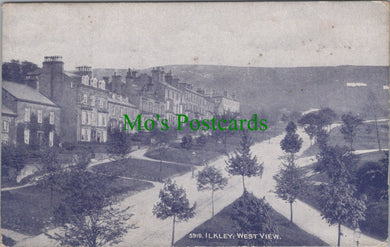 Yorkshire Postcard - West View of Ilkley DC842