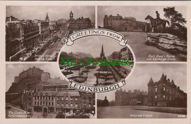 Scotland Postcard - Greetings From Edinburgh   DC852