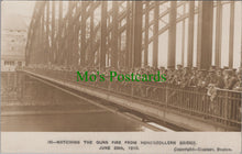 Load image into Gallery viewer, Germany Postcard - Cologne, Watching The Guns Fire From Hohenzollern Bridge SW11232
