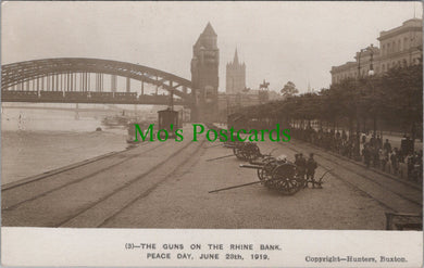 Germany Postcard - Cologne, The Guns on The Rhine Bank SW11233