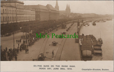 Germany Postcard - Cologne, The Guns on The Rhine Bank SW11234