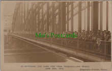 Load image into Gallery viewer, Germany Postcard - Cologne, Watching The Guns Fire From Hohenzollern Bridge SW11235
