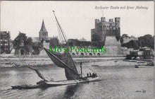 Load image into Gallery viewer, Kent Postcard - Rochester Castle and River Medway  SW11245
