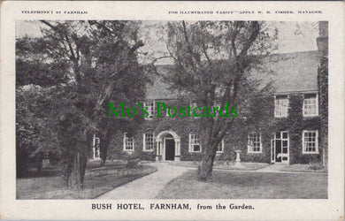 Surrey Postcard - Bush Hotel, Farnham  SW11246