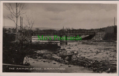 Wales Postcard - The Anmon Bridge, Ammanford  SW11248