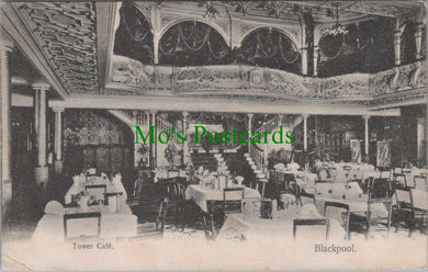 Lancashire Postcard - Blackpool, Tower Cafe   SW11254