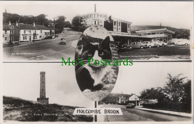 Lancashire Postcard - Greetings From Holcombe Brook SW11265