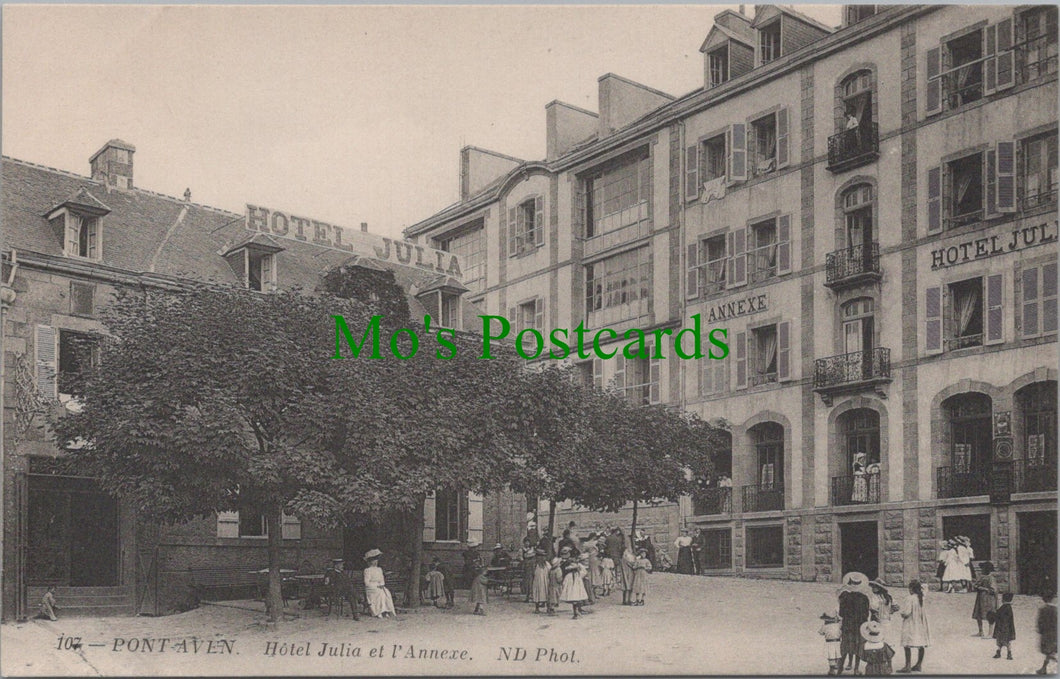 France Postcard - Pont-Aven, Hotel Julia et L'Annexe  SW11277