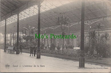 Belgium Postcard - Gand / Ghent - L'Interieur De La Gare   SW11280