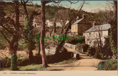 Cornwall Postcard - Lamorna Village  SW11290