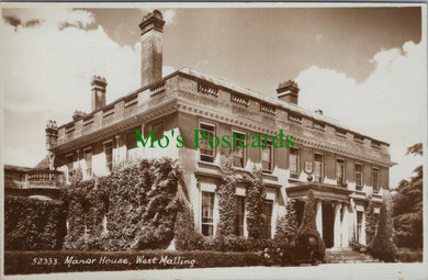 Kent Postcard - Manor House, West Malling SW11302