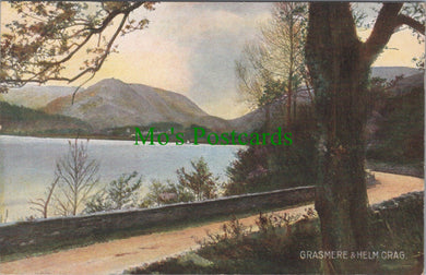 Cumbria Postcard - Grasmere and Helm Crag  SW11655