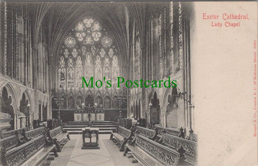 Devon Postcard - Exeter Cathedral, The Lady Chapel   SW11656