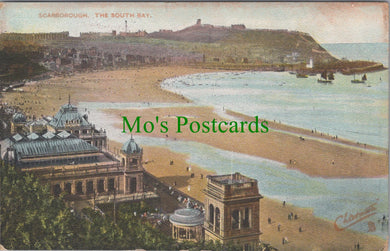 Yorkshire Postcard - Scarborough, The South Bay   SW11675