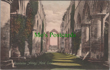 Load image into Gallery viewer, Yorkshire Postcard - Fountains Abbey, Nave East   SW11683
