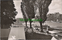 Load image into Gallery viewer, Germany Postcard - Camping-Platz St Goarshausen Mit Burg Rheinfels  SW11585
