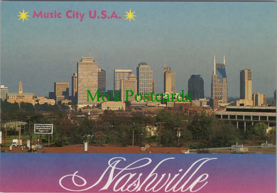 America Postcard - Music City, Nashville, Tennessee SW12238