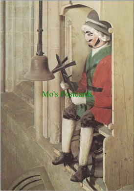 Somerset Postcard - Wells Cathedral, Quarter-Jack 