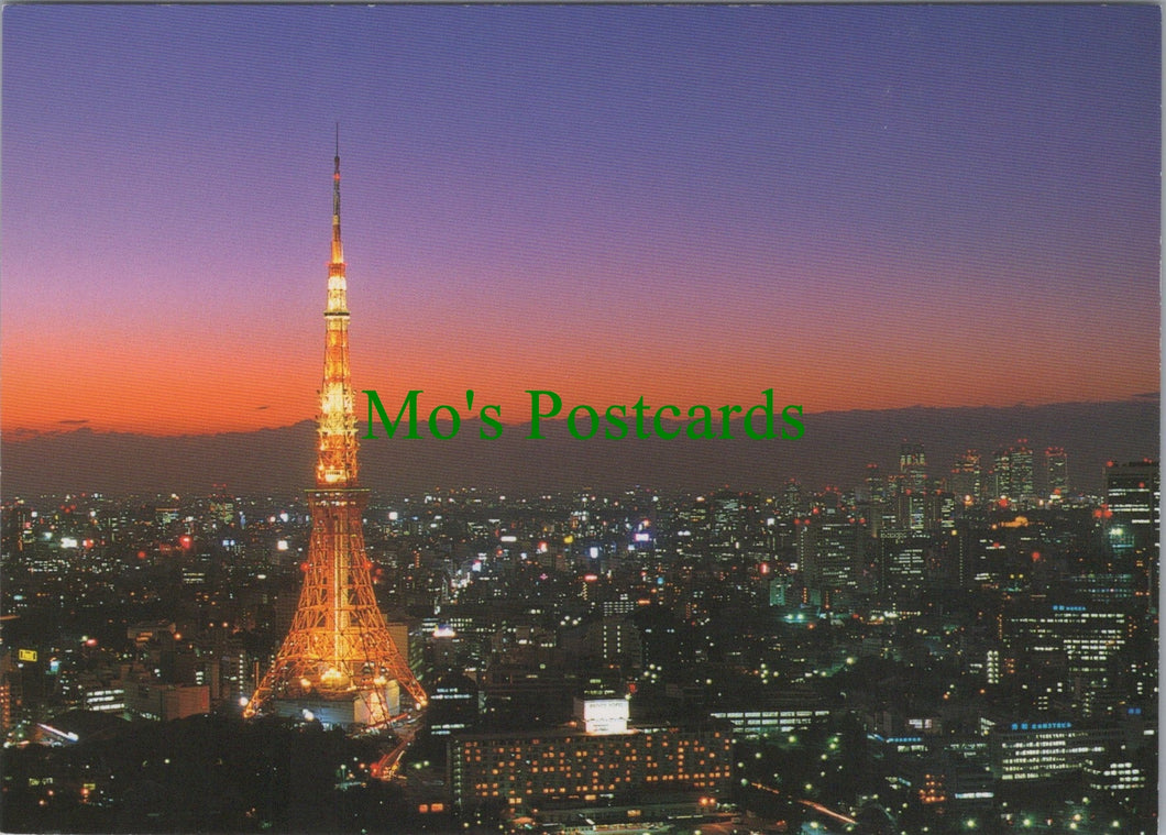 Japan Postcard - Tokyo Tower, Tokyo City   SW12280